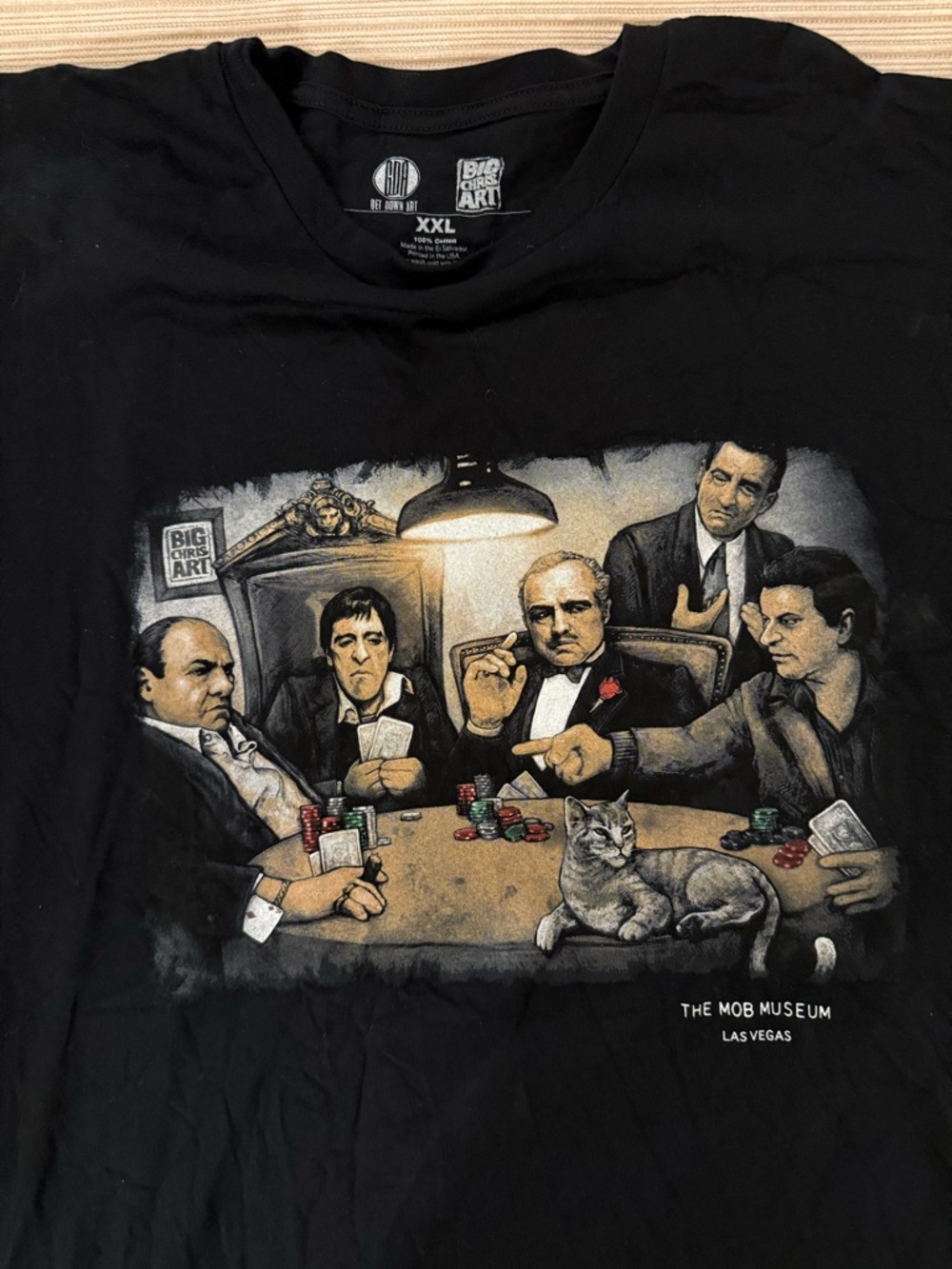 Las Vegas Graphic Tee - Black - XXL